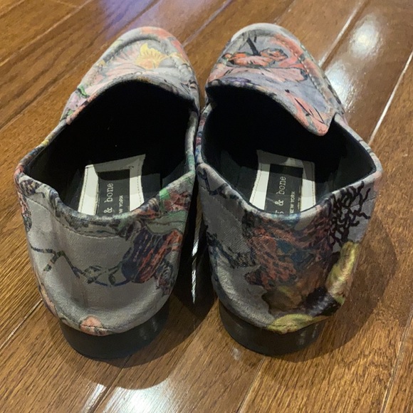 rag & bone flower velvet slides size 7 - Picture 5 of 8